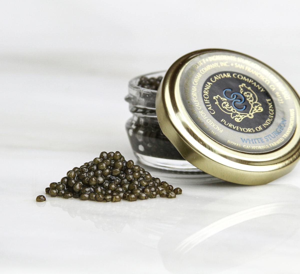 White Sturgeon Caviar: Luxurious Indulgence: White Sturgeon Caviar